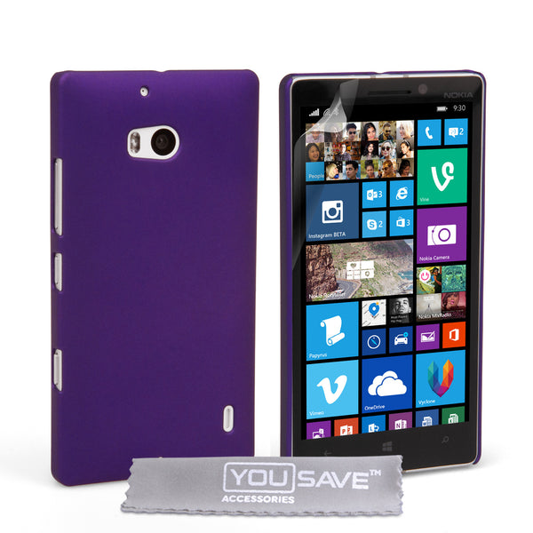 YouSave Accessories Nokia Lumia 930 Hard Hybrid Case - Purple