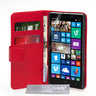 Yousave Accessories Nokia Lumia 930 Leather-Effect Wallet Case - Red
