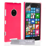 Yousave Accessories Nokia Lumia 830 Hard Hybrid Case - Hot Pink
