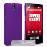 Yousave Accessories One Plus One Hard Hybrid Case - Purple - Mobile Madhouse
