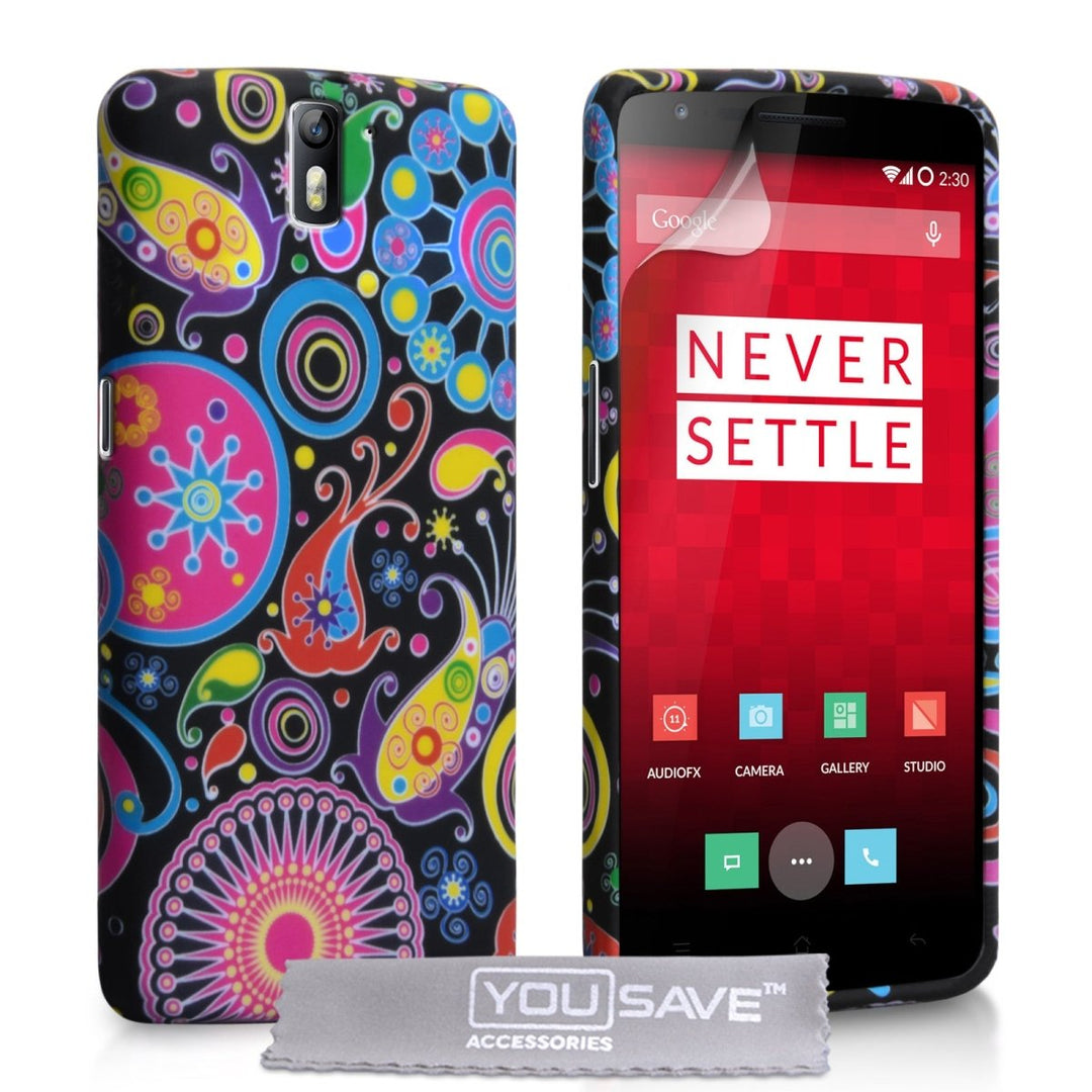 Yousave Accessories One Plus One Jellyfish Silicone Gel Case - Mobile Madhouse