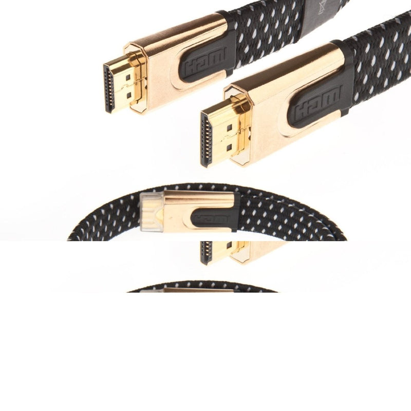 Yousave Accessories Ultra HD HDMI Cable 4K / 3D / Gold Version - 0.5m - Mobile Madhouse