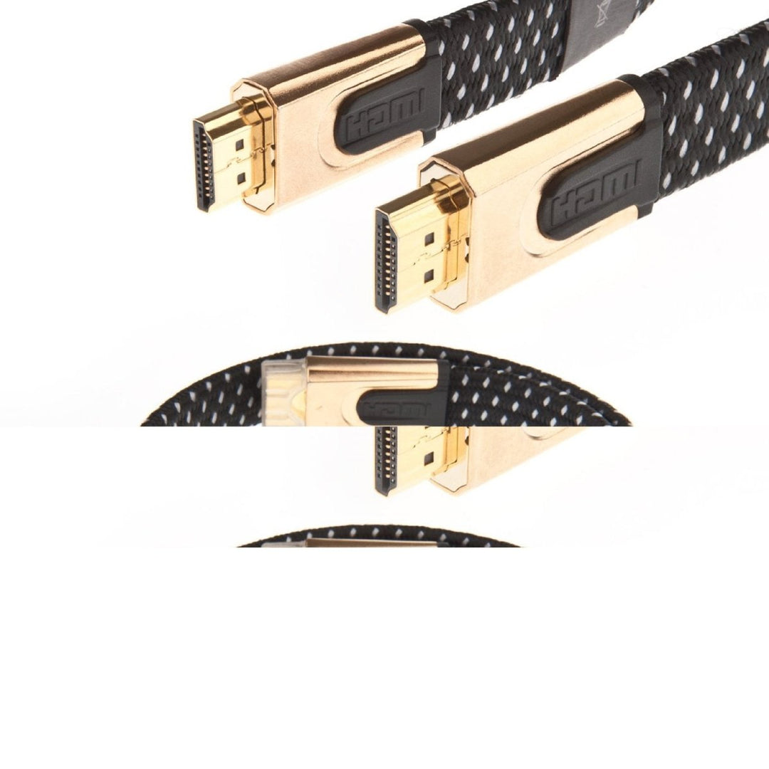 Yousave Accessories Ultra HD HDMI Cable 4K / 3D / Gold Version - 10m - Mobile Madhouse