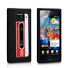 Yousave Accessories Samsung Galaxy S2 I9100 Retro Cassette Tape Gel Case