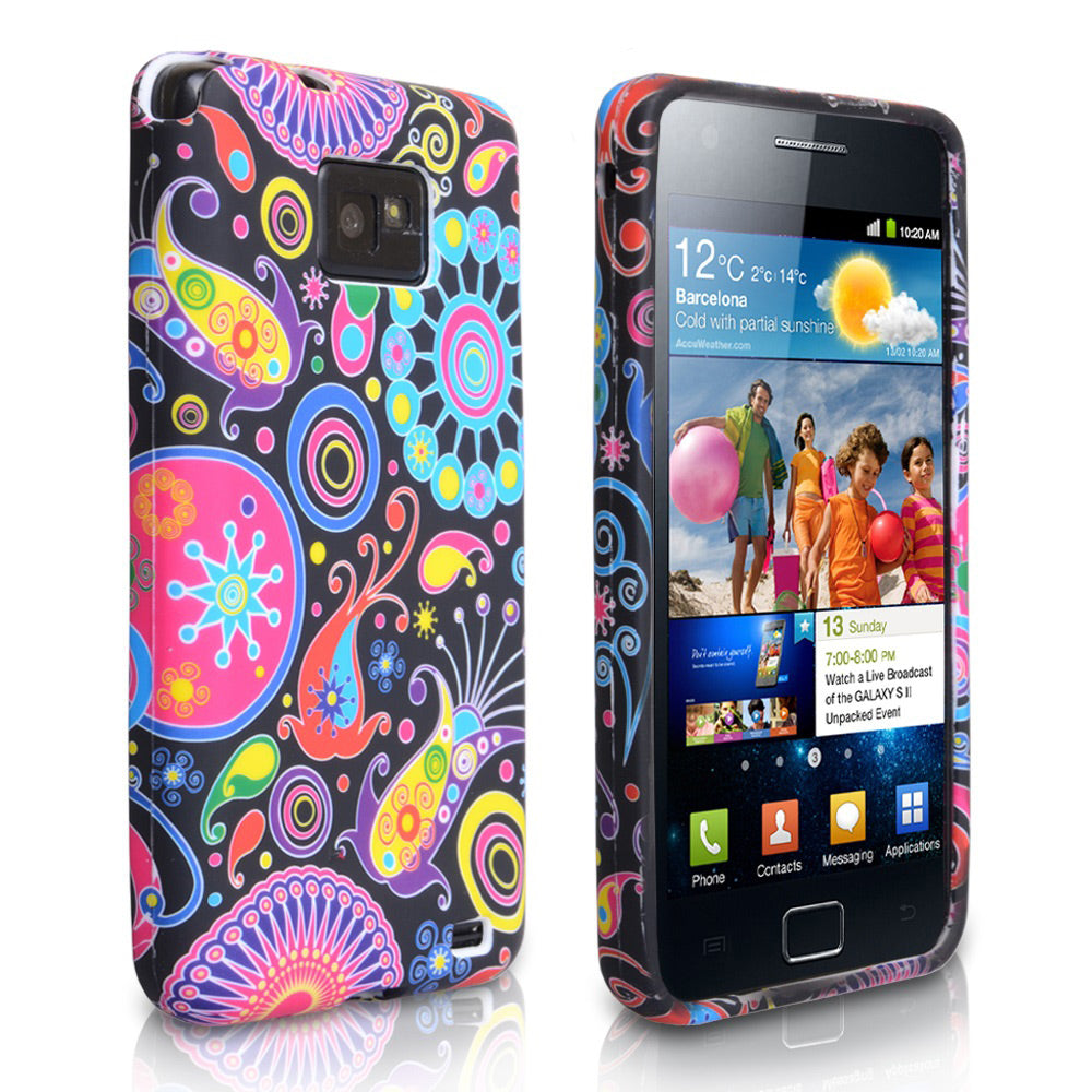 YouSave Accessories Samsung Galaxy S2 Jellyfish Gel Case