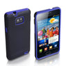 Yousave Accessories Samsung Galaxy S2 I9100 Mesh Combo Case - Blue