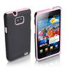 Yousave Accessories Samsung Galaxy S2 I9100 Mesh Combo Case - Baby Pink