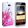 Yousave Accessories Samsung Galaxy Note Floral Bee Silicone Gel Case