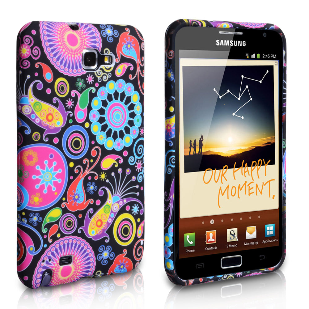 YouSave Accessories Samsung Galaxy Note Jellyfish Silicone Gel Case