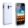 Yousave Accessories Samsung Galaxy Ace Plus Hard Back Hybrid Case - White