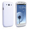 Yousave Accessories Samsung Galaxy S3 Mesh Hard Case - White
