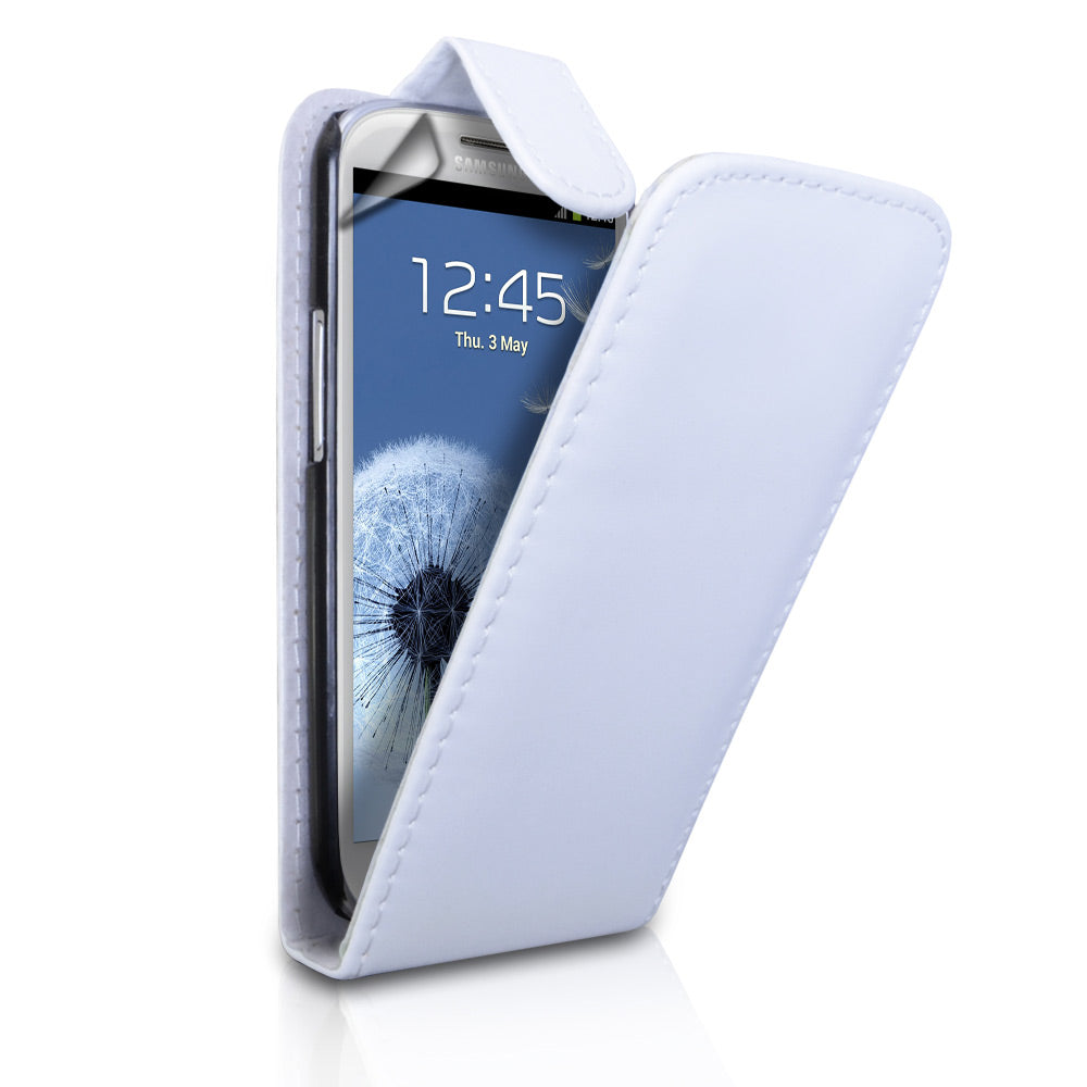 YouSave Accessories Samsung Galaxy S3 Leather Effect Flip Case - White