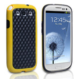 YouSave Samsung Galaxy S3 Combo Carbon Hybrid IMD Case Yellow