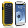 Yousave Samsung Galaxy S3 Combo Carbon Hybrid IMD Case Yellow