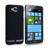 YouSave Accessories Samsung Ativ S Black Hard Hybrid Case