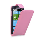 YouSave Samsung Ativ S Leather Effect Flip Case - Baby Pink