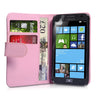 Yousave Accessoriessamsung Ativ S Leather-Effect Wallet Case - Baby Pink