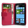 Yousave Accessories Samsung Ativ S Leather-Effect Wallet Case - Hot Pink