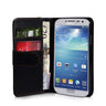 Yousave Accessories Samsung Galaxy S4 Leather-Effect Wallet Case - Black