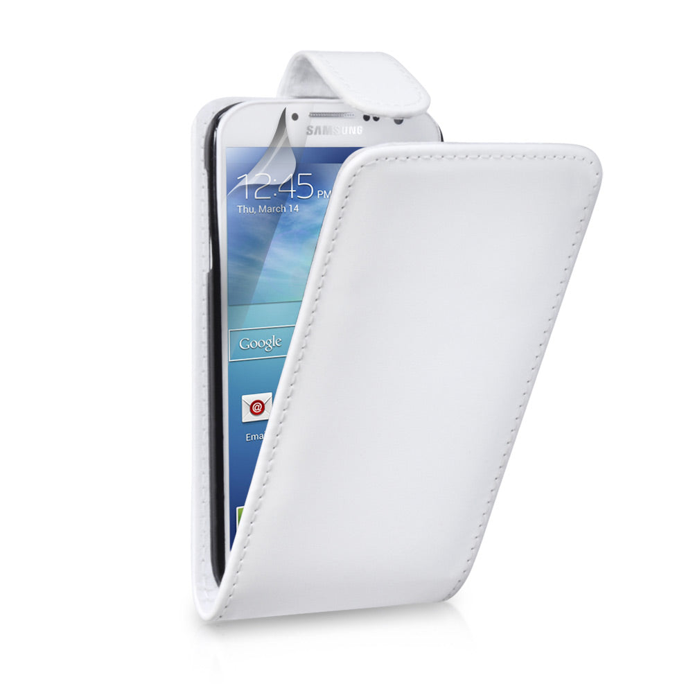 YouSave Accessories Samsung Galaxy S4 Leather Effect Flip Case - White