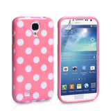 YouSave Accessories Samsung Galaxy S4 Polka Dot Case - Baby Pink