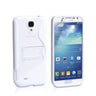 Yousave Accessories Samsung Galaxy S4 White Silicone Gel Stand Case
