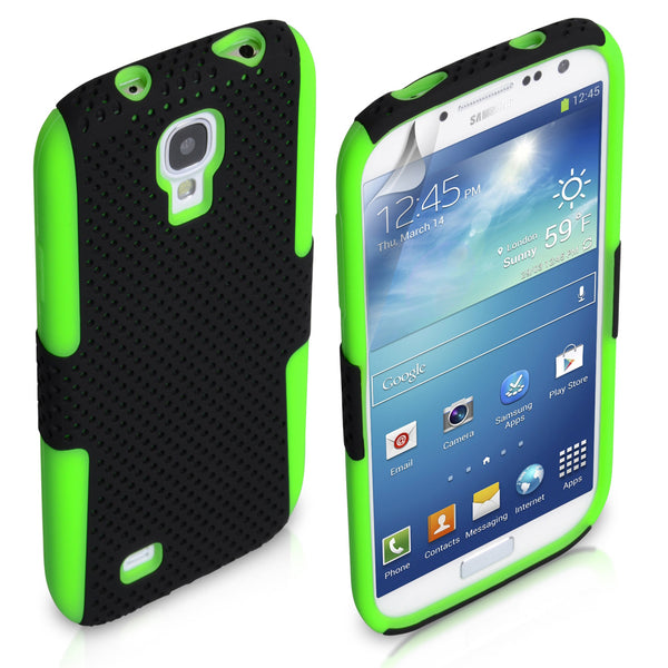 YouSave Accessories Samsung Galaxy S4 Silicone Mesh Case - Green