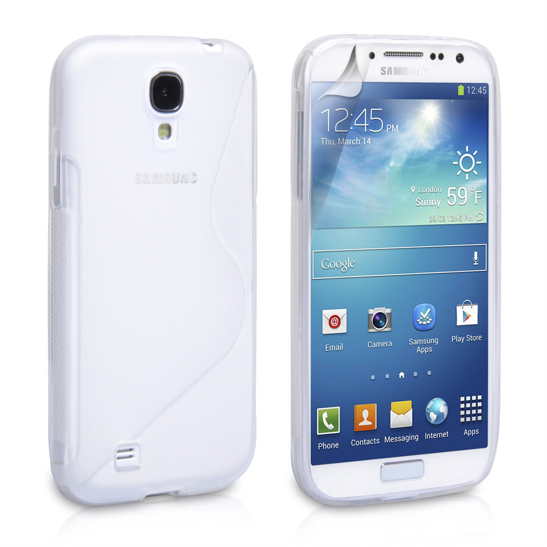 Caseflex Samsung Galaxy S4 S-Line Case - Clear