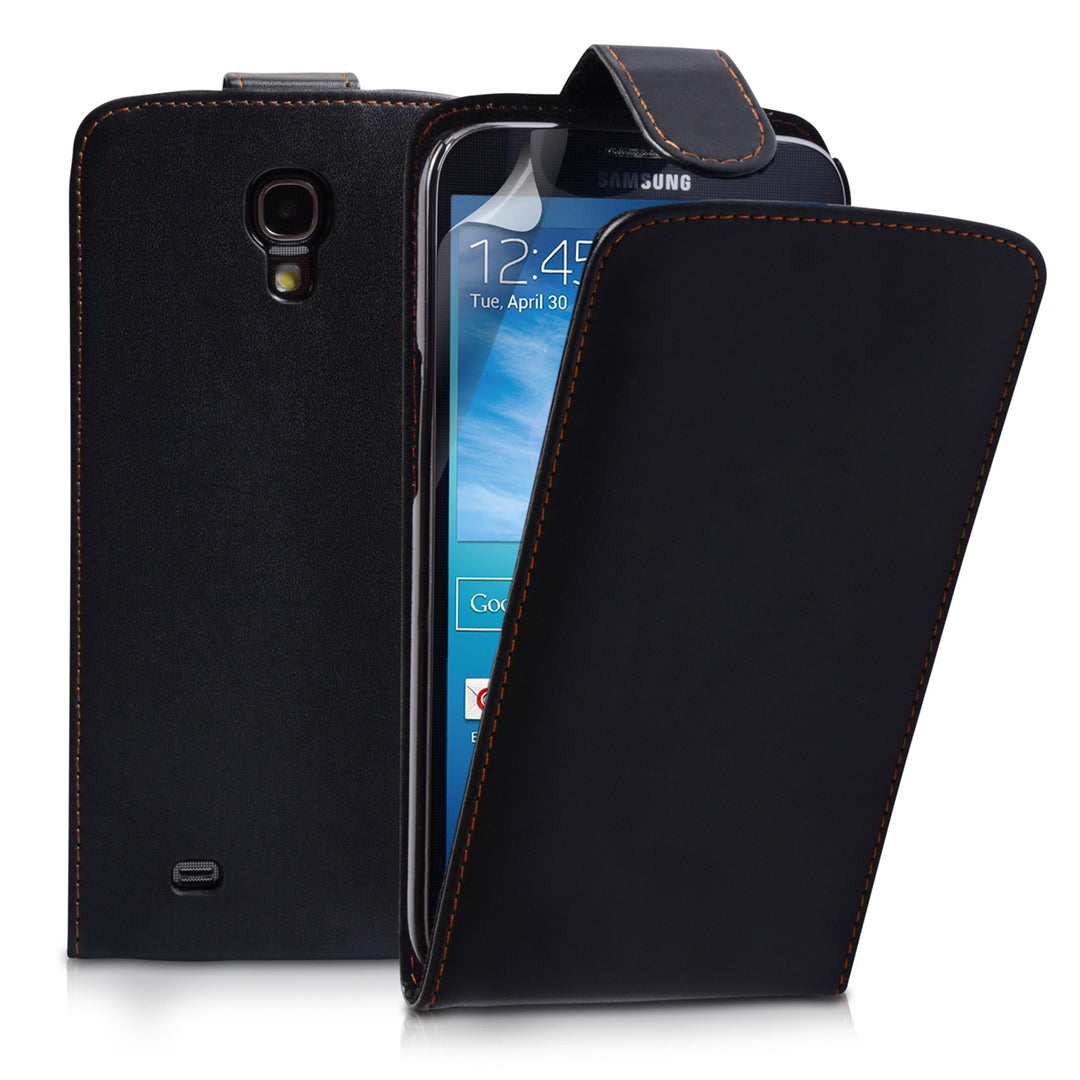 YouSave Samsung Galaxy Mega 6.3 Leather Effect Flip Case - Black 