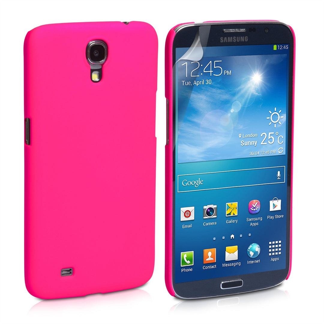 YouSave Samsung Galaxy Mega 6.3 Hard Hybrid Case - Hot Pink