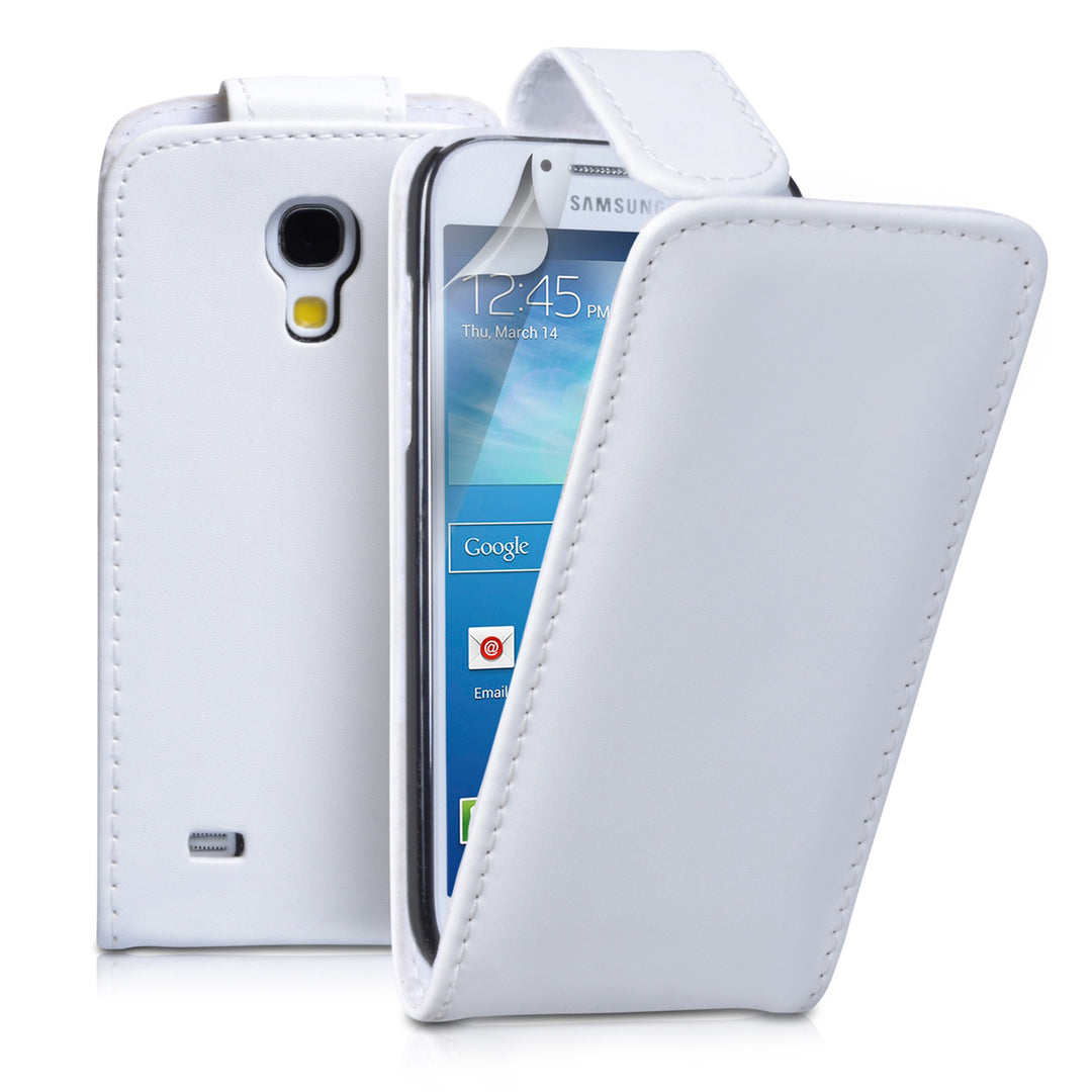 YouSave Samsung Galaxy S4 Mini Leather Effect Flip Case - White