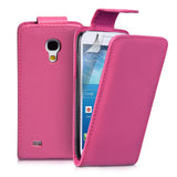 YouSave Samsung Galaxy S4 Mini Hot Pink Leather Effect Flip Case