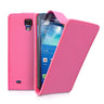 Yousave Accessories Samsung Galaxy S4 Active Leather-Effect Flip Case - Hot Pink