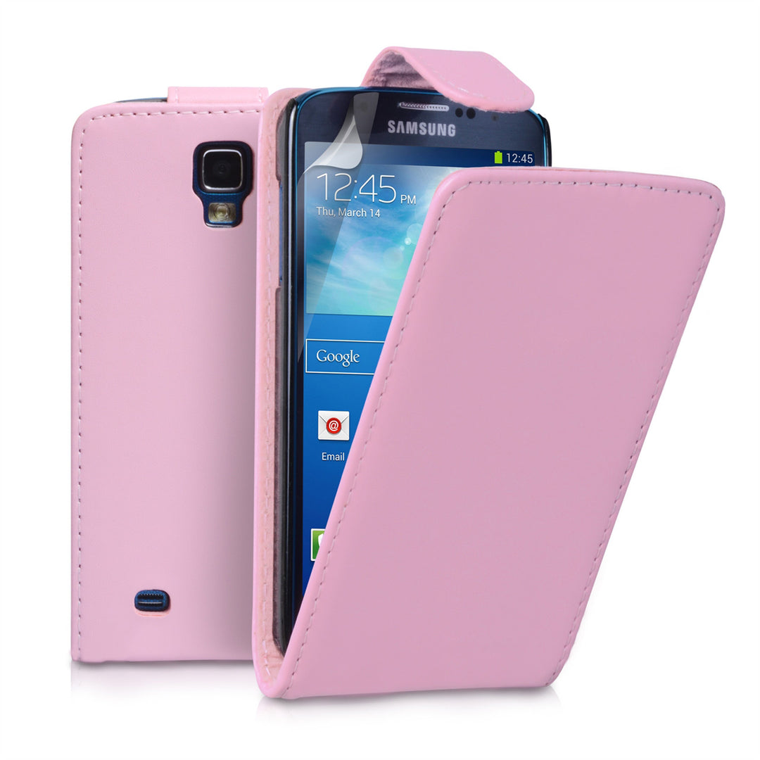 YouSave Samsung Galaxy S4 Active Leather Effect Flip Case - Baby Pink