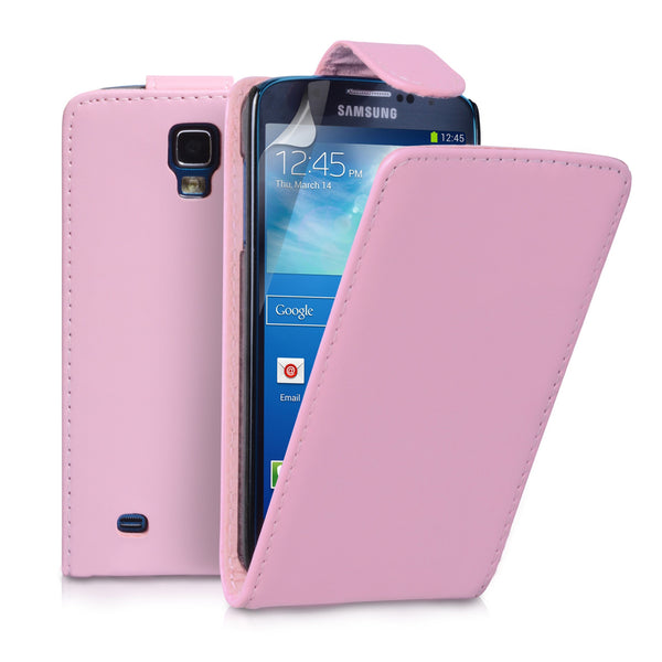 YouSave Samsung Galaxy S4 Active Leather Effect Flip Case - Baby Pink