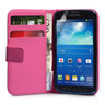 Samsung Galaxy S4 Active Leather-Effect Wallet - Hot Pink