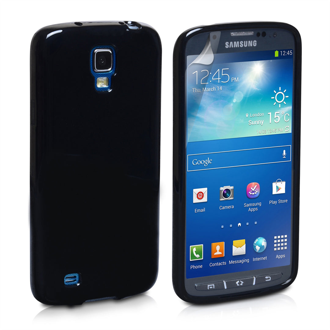 YouSave Accessories Samsung Galaxy S4 Active Gel Case - Black