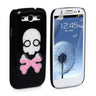 Yousave Accessories Samsung Galaxy S3 Skull Hard Case - Black