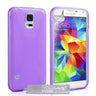 Yousave Samsung Galaxy S5 Silicone Gel X-Line Case - Purple