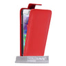 Yousave Accessories Samsung Galaxy S5 Leather-Effect Flip Case - Red