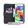 Caseflex Samsung Galaxy S5 Real Leather Wallet Case - Black