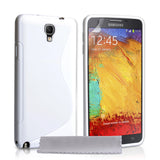 Caseflex Samsung Galaxy Note 3 Neo Silicone Gel S-Line Case - White