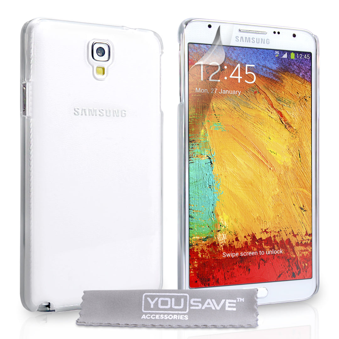 YouSave Samsung Galaxy Note 3 Neo Hard Case - Crystal Clear