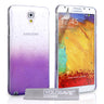 Yousave Accessories Samsung Galaxy Note 3 Neo Raindrop Hard Case - Purple-Clear
