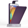 Samsung Galaxy Note 3 Neo Leather-Effect Flip Case - Purple