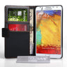 Yousave Accessories Samsung Galaxy Note 3 Neo Leather-Effect Wallet Case - Black