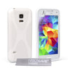 Yousave Accessories Samsung Galaxy S5 Mini Silicone Gel X-Line Case - White