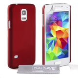 YouSave Accessories Samsung Galaxy S5 Mini Hard Hybrid Case - Red