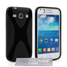 Samsung Galaxy Core Plus Silicone Gel X-Line Case - Black