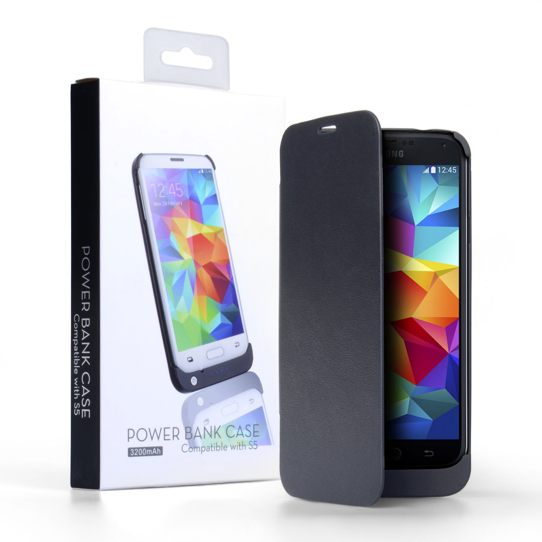 YouSave Accessories Samsung Galaxy S5 Power Bank Case – Black 